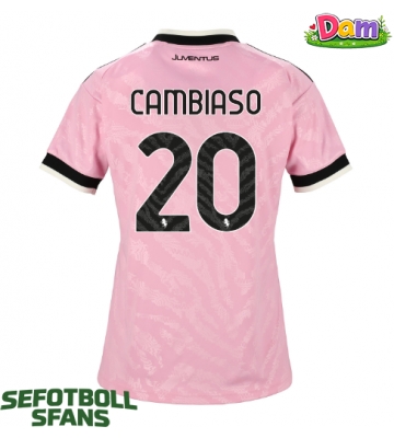 Juventus Andrea Cambiaso #20 Bortatröja Kvinnor 2026-27 Kortärmad